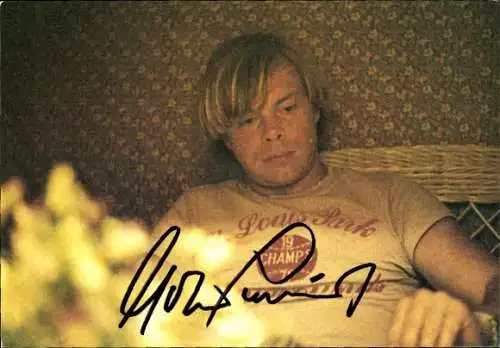 Ak Schauspieler und Sänger Volker Lechtenbrink, Portrait, Autogramm