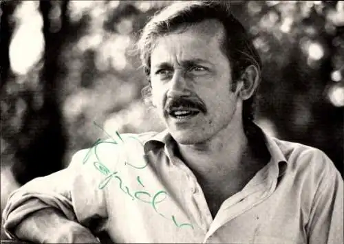 Ak Schauspieler Tilo Prückner, Portrait, Autogramm