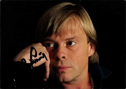 Ak Schauspieler und Sänger Volker Lechtenbrink, Portrait, Autogramm