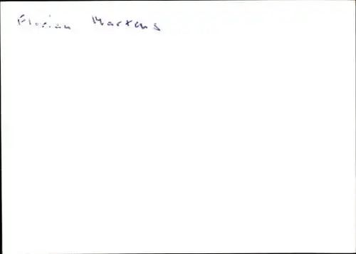 Ak Schauspieler Florian Martens, Portrait, Autogramm