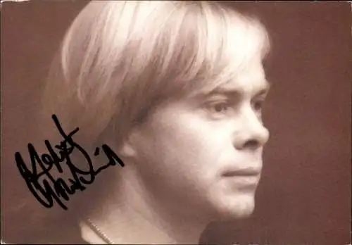 Ak Schauspieler und Sänger Volker Lechtenbrink, Portrait, Autogramm