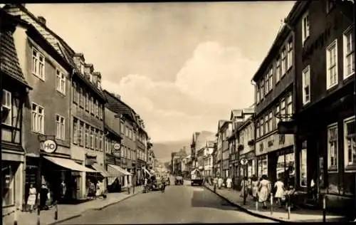 Ak Heiligenstadt in Oberfranken, Karl Marx Straße, Geschäfte