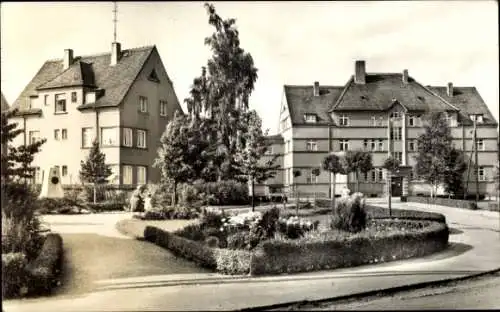 Ak Ronneburg in Thüringen, OdF Denkmal am Rudolf Breitscheid Platz