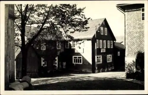 Foto Ak Schnett Masserberg in Thüringen, Gasthof