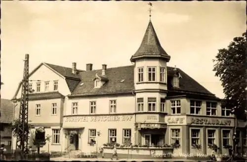 Ak Tabarz im Thüringer Wald, Hotel Deutscher Hof