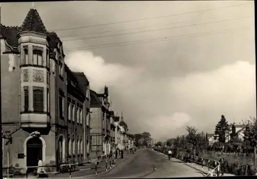 Ak Weinböhla in Sachsen, Bahnhofstraße