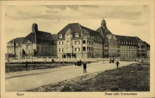 Ak Essen im Ruhrgebiet Nordrhein Westfalen, Katholisches Krankenhaus
