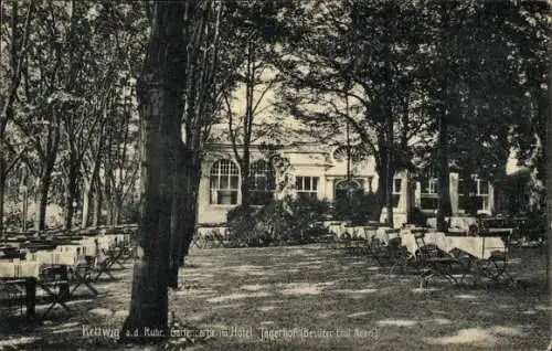 Ak Kettwig Essen im Ruhrgebiet, Hotel Jägerhof