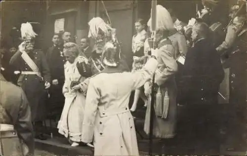 Foto Ak Ludwig III. von Bayern, Marie Therese von Österreich-Este