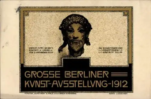 Künstler Ak Looschen, Hans, Große Berliner Kunstausstellung 1912