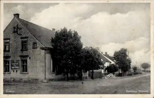 Ak Berlin Neukölln Buckow, Gasthaus Rüthnick