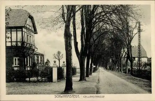 Ak Schwarmstedt im Heidekreis, Cellerstraße