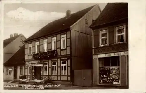 Ak Walsrode in der Lüneburger Heide, Gasthaus Deutscher Hof