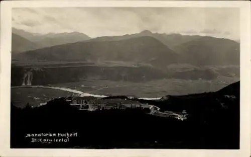 Ak Hochzirl Zirl in Tirol, Sanatorium