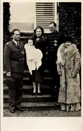 Ak Soestdijk Utrecht, König Leopold von Belgien, Königin Wilhelmina der Niederlande, Juliana,Beatrix