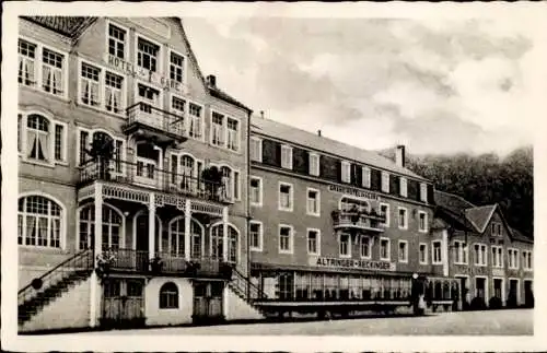 Ak Bollendorferbrück Berdorf Luxemburg, Grand Hotel de la Gare