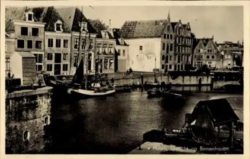 Ak Hoorn Nordholland Niederlande, Blick auf den Binenhaven