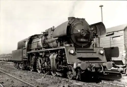 Ak Deutsche Eisenbahn, Dampflok Nr. 35 1004, Baujahr 1956