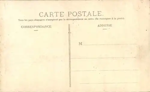 Ak Circuit d'Auvergne, Gordon Bennett Cup 1905, Tournant du Gendarme