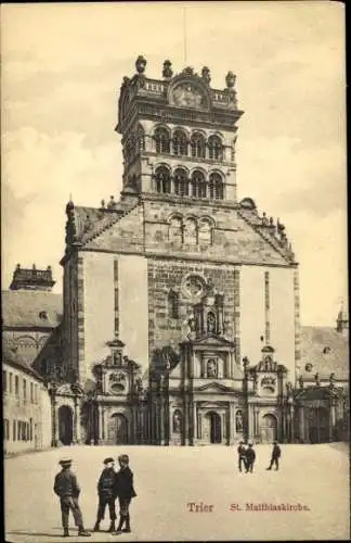 Ak Trier an der Mosel, St. Matthiaskirche