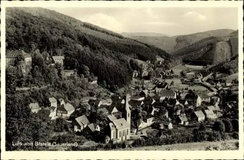 Ak Bilstein Lennestadt im Sauerland, Gesamtansicht