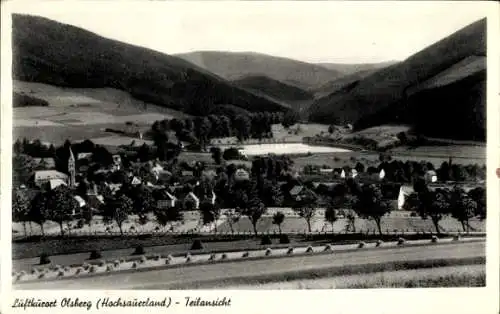 Ak Olsberg im Sauerland, Teilansicht