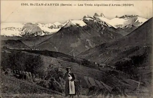 Ak St-Jean-d'Arves Savoie, Les Trois Aiguilles d'Arves