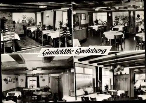 Ak Altena in Westfalen, Gaststätte Spelsberg, Speiseraum