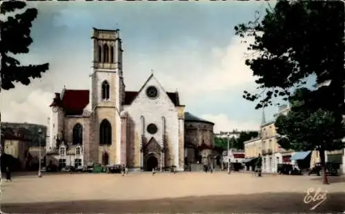 Ak Agen Lot et Garonne, Cathedrale Saint-Caprais