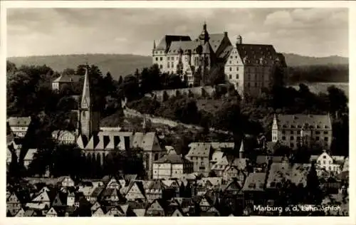 Ak Marburg an der Lahn, Schloss