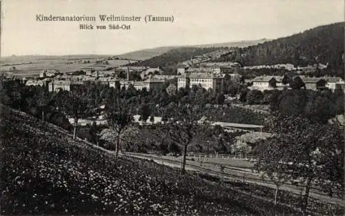 Ak Weilmünster Taunus, Blick auf das Kurhaus