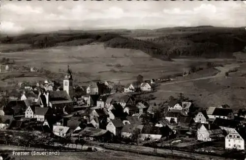 Ak Fretter Finnentrop im Sauerland, Gesamtansicht