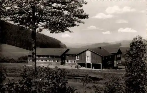 Ak Oberhundem Kirchhundem Sauerland, Jugendherberge, Auf der Foibe