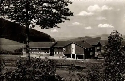 Ak Oberhundem Kirchhundem Sauerland, Jugendherberge, Auf der Foibe