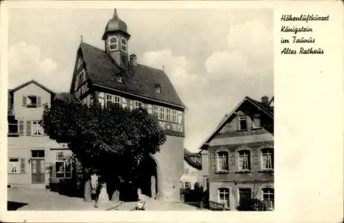 Ak Königstein im Taunus, Altes Rathaus