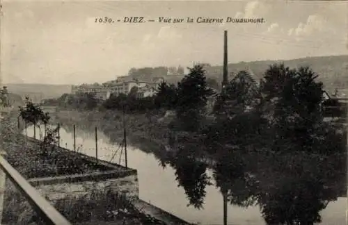 Ak Diez an der Lahn, Kaserne Douaumont