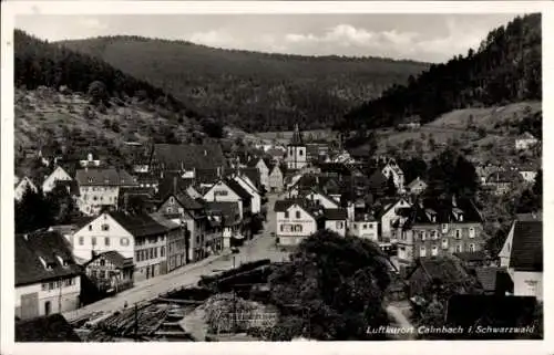 Ak Calmbach Bad Wildbad im Schwarzwald, Gesamtansicht