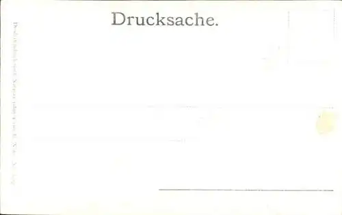 Ak Nürnberg in Mittelfranken, Doppelkarte, Nürnberger Geleitzug, Wandgemälde, Handelsvorstand