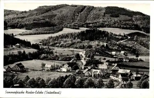 Ak Eslohe im Sauerland, Blick auf Nieder-Eslohe