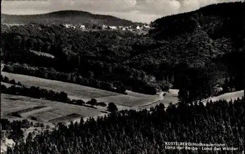 Ak Medebach im Sauerland, Köstelberg, Panorama