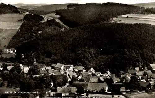 Ak Deifeld Medebach im Sauerland, Panorama