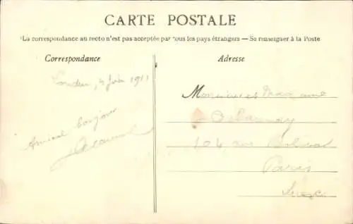 Ak Loudun Vienne, Porte du Martray