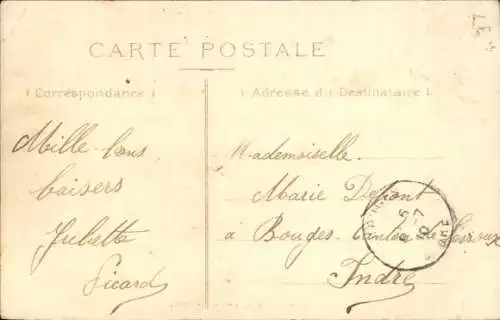 Ak Poitiers Vienne, Rathaus