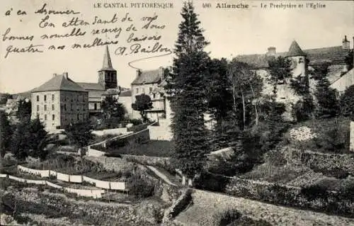 Ak Allanche Cantal, Presbytere, Kirche