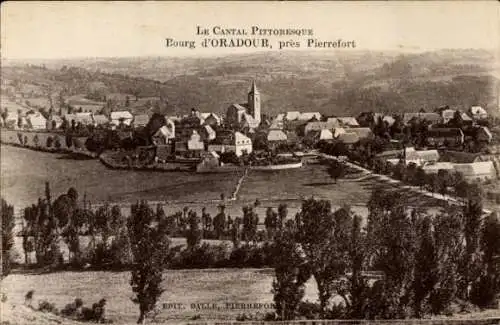 Ak Pierrefort Cantal, Bourg d'Oradour