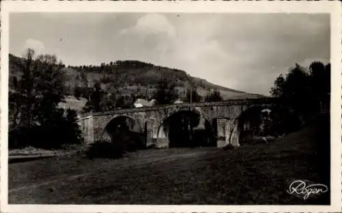 Ak Neuvéglise Cantal, Pont de Lanau