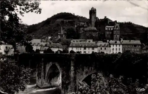 Ak Estaing Aveyron, Pont, Chateau