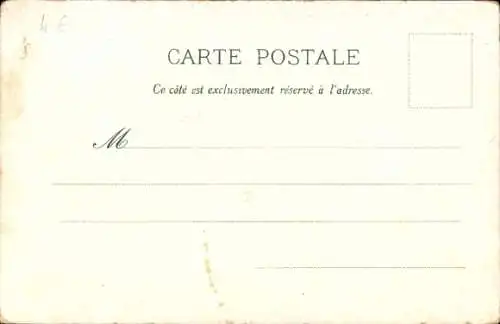 Ak Pierrefitte, Route de Cauterets, vue generale