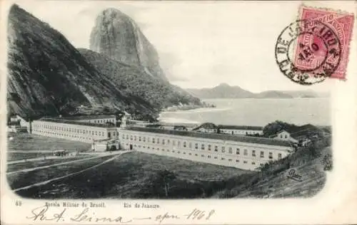 Ak Rio de Janeiro Brasilien, Escola Militar do Brasil