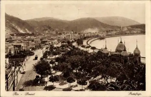 Ak Botafogo Rio de Janeiro Brasilien, Gesamtansicht